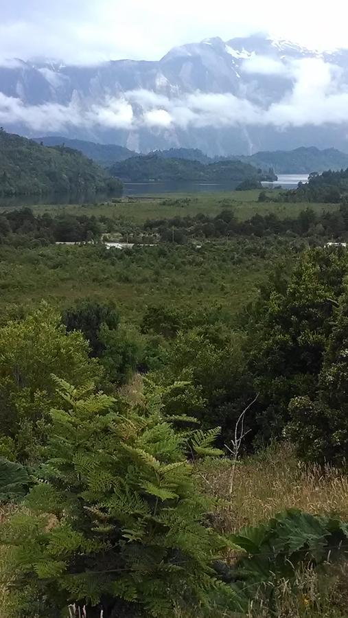 Cabanas Lomas Del Salto Hotell Puerto Chacabuco Eksteriør bilde